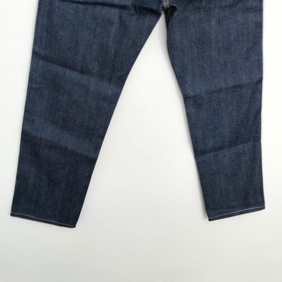 Moussy Vintage Rigid Straight Leg Jeans in Dark Blue 30 - Picture 6 of 8